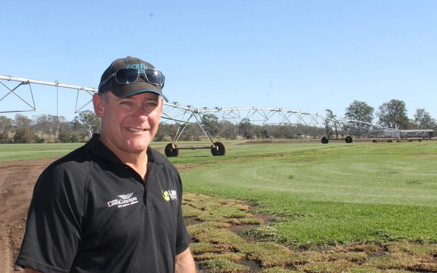 Turf | John Keleher MD Australian Lawn Concepts with VRI Pivot Turf | John Keleher MD Australian Lawn Concepts