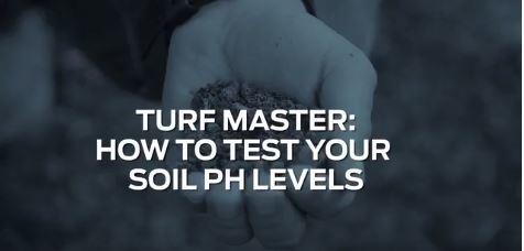 Test your pH levels for a great Spring lawn