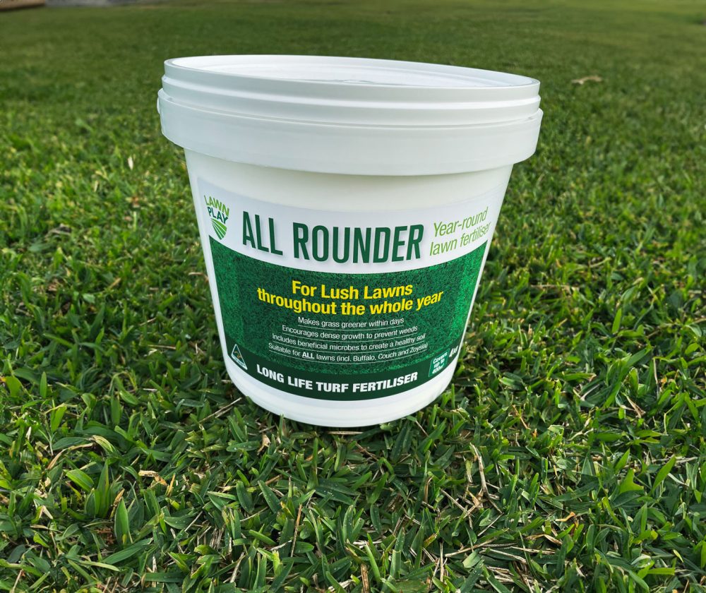 Lawn-Play-All-Rounder-Turf-Fertiliser-4kg-CT Lawns Sunshine Coast