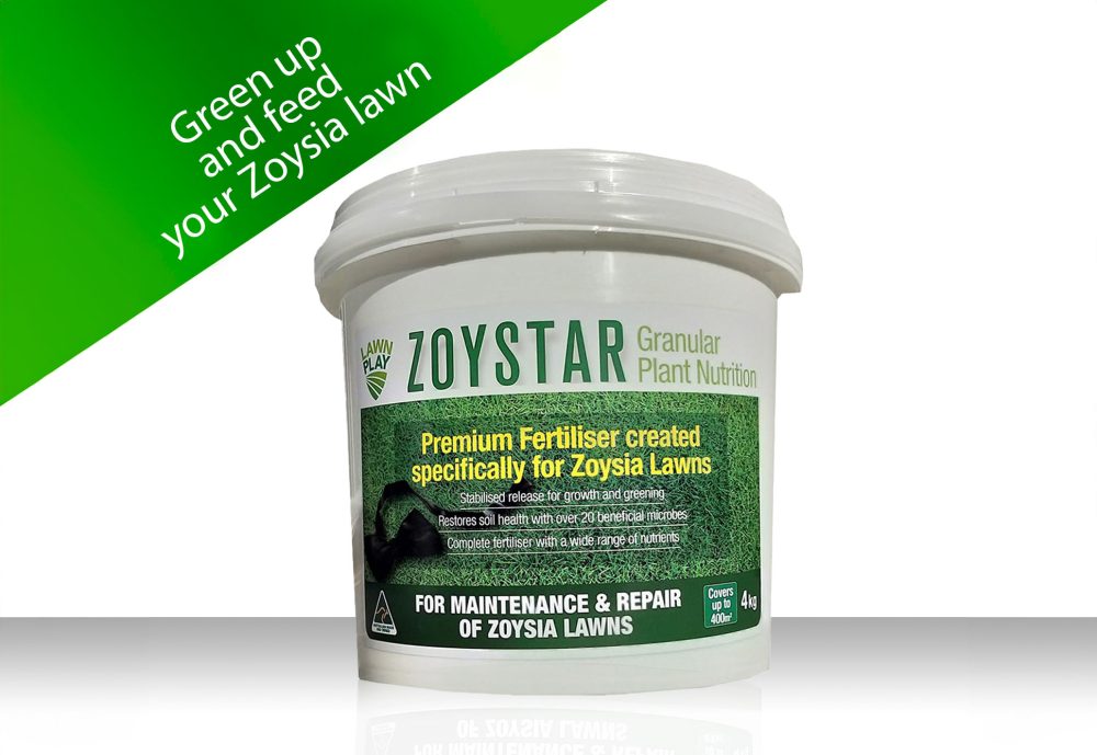 Zoystar-Zoysia-Lawn-Fertiliser-4kg CT Lawns Sunshine Coast