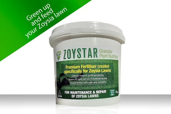 Zoystar-Zoysia-Lawn-Fertiliser-4kg CT Lawns Sunshine Coast