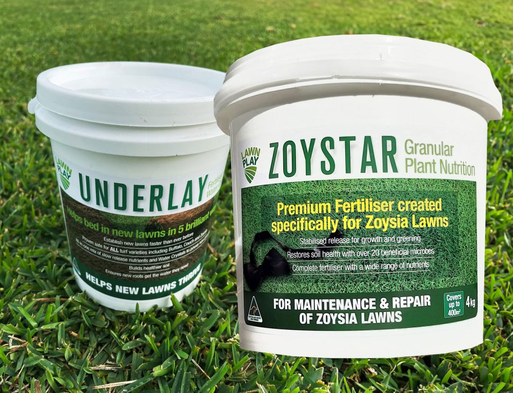 Lawn-Play-Underlay-Fertiliser-and-Water-Crystals-1-kg-Zoystar-4-kg-CT Lawns Sunshine Coast