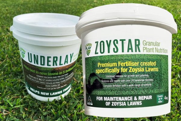 Lawn-Play-Underlay-Fertiliser-and-Water-Crystals-1-kg-Zoystar-4-kg-CT Lawns Sunshine Coast